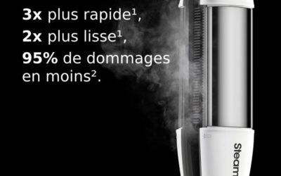 SteamPod 4.0, le nouveau lisseur boucleur vapeur professionnel par l’Oreal.