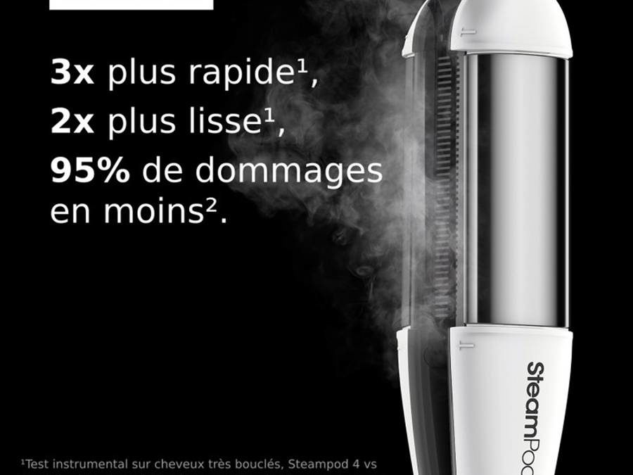 SteamPod 4.0, le nouveau lisseur boucleur vapeur professionnel par l’Oreal.