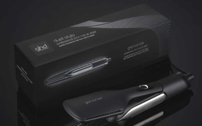 Nouveauté GHD : Lisseur séchant et lissant en simultané, sans aucun dommage.