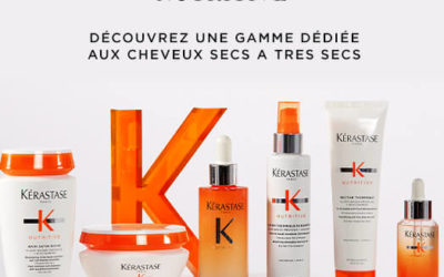 Découvrez Nutritive Kérastase reformulée, une gamme d’exception pour cheveux secs du cuir chevelu jusqu’aux pointes.